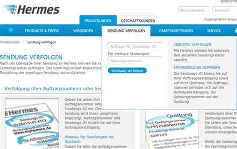 hermes sendungssystem verfolgen.